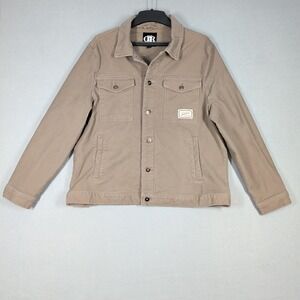 Darius Rucker Jacket Mens XL Tan Las Vegas Raiders DR_35JK238 NFL Trucker Coat